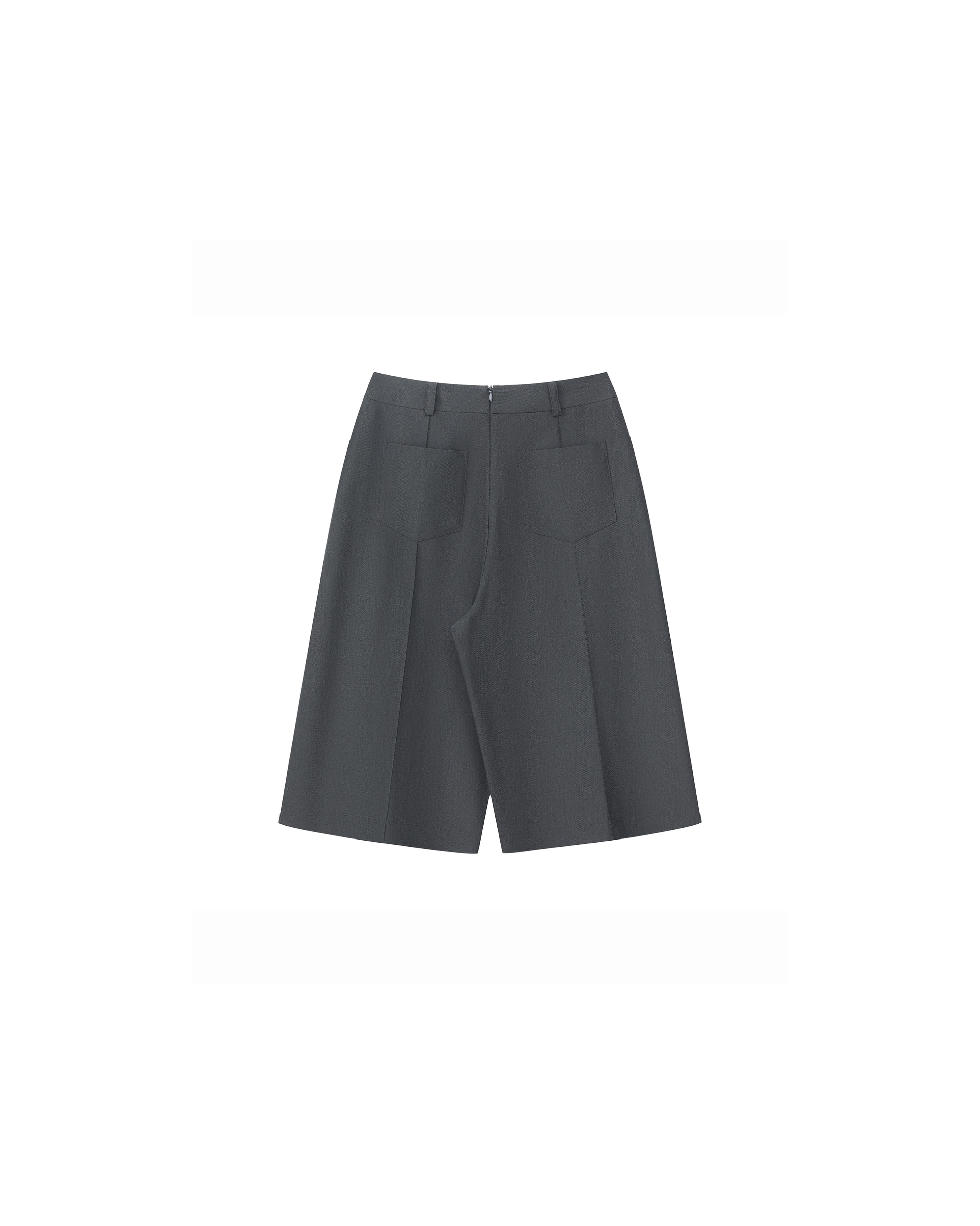 SUIT-CREASED CROPPED TROUSERS