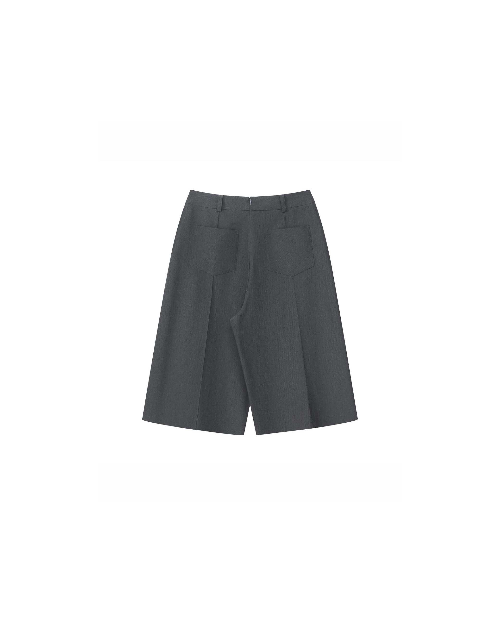 SUIT-CREASED CROPPED TROUSERS