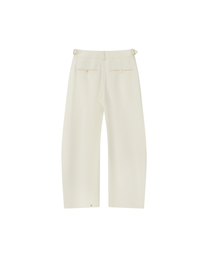 ADJUSTABLE WOOL TROUSERS