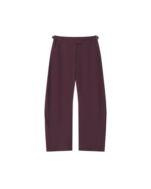ADJUSTABLE WOOL TROUSERS