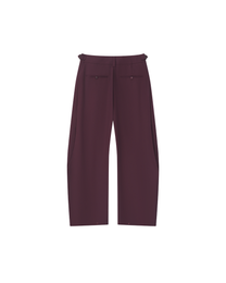 ADJUSTABLE WOOL TROUSERS