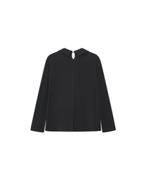 VELVET SUIT COLLAR SOFT SHIRT