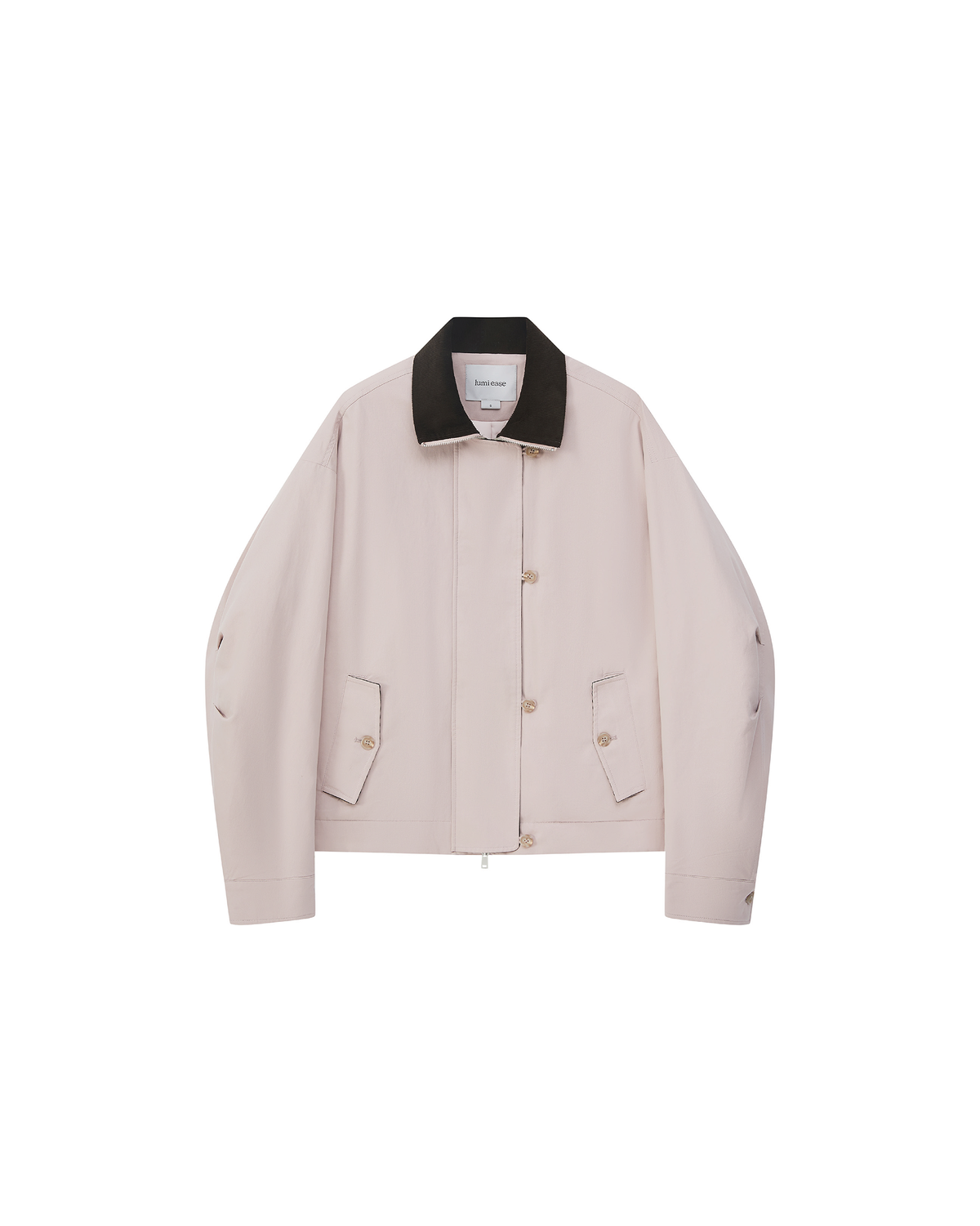 COLOR-BLOCKED PADDED WORK JACKET