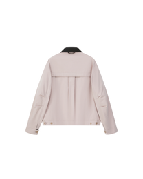 COLOR-BLOCKED PADDED WORK JACKET