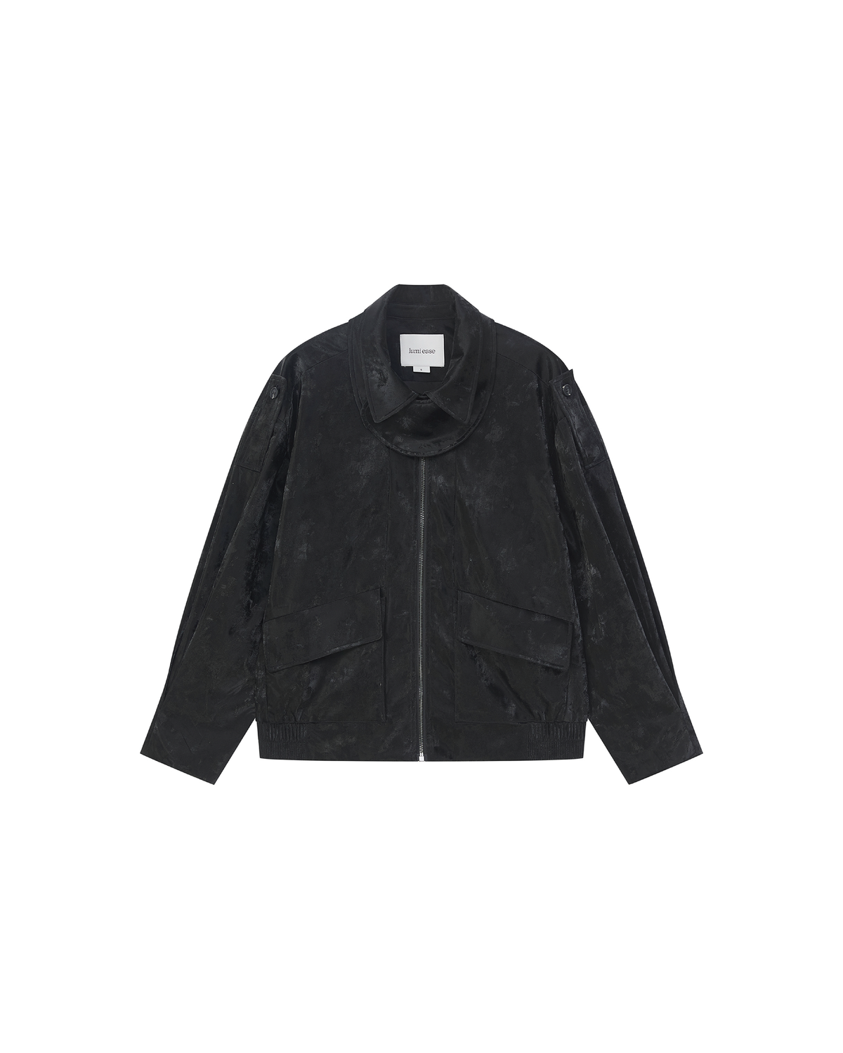 PAINTERLY SHAPED-COLLAR JACKET