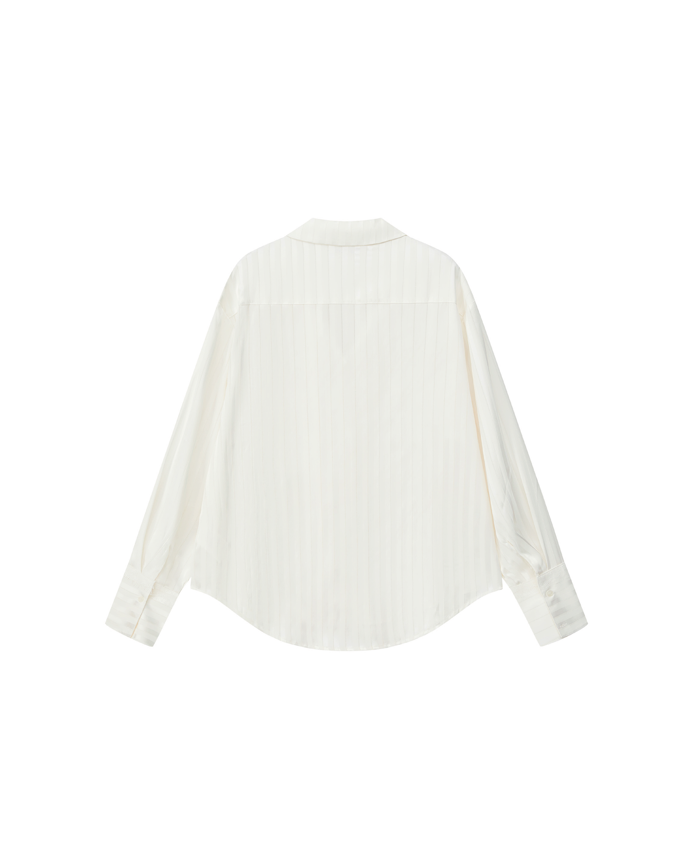 SATIN STRIPE PAJAMA SHIRT