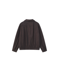 SUEDE MOTORCYCLE JACKET