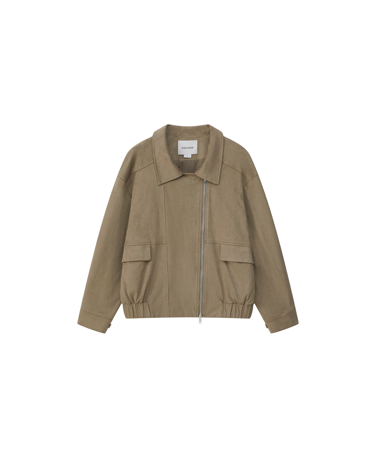 SUEDE MOTORCYCLE JACKET
