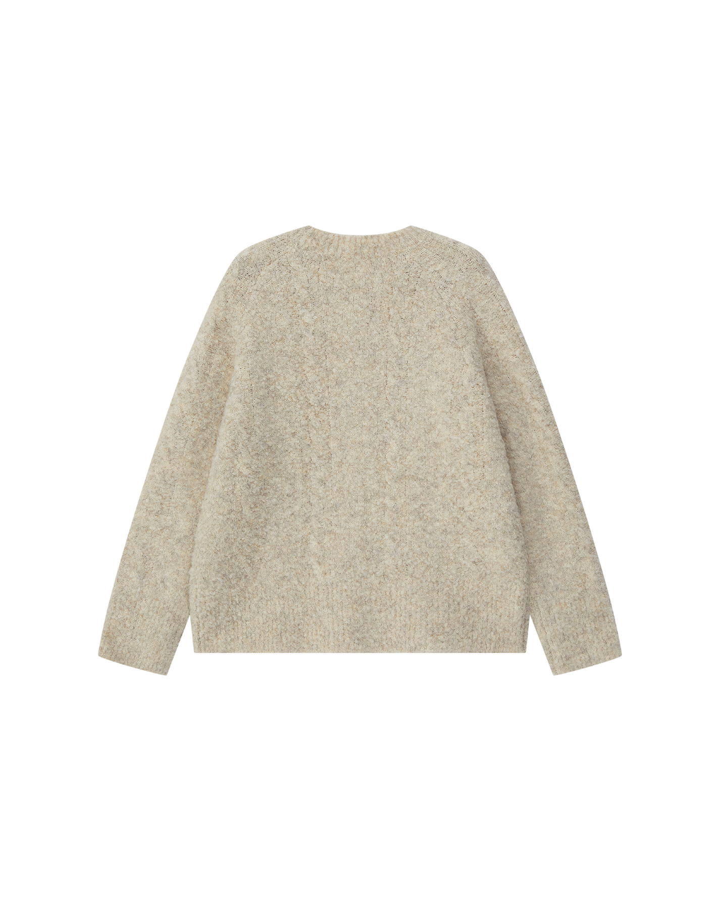 WOOL MARLED SWEATER