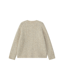 WOOL MARLED SWEATER