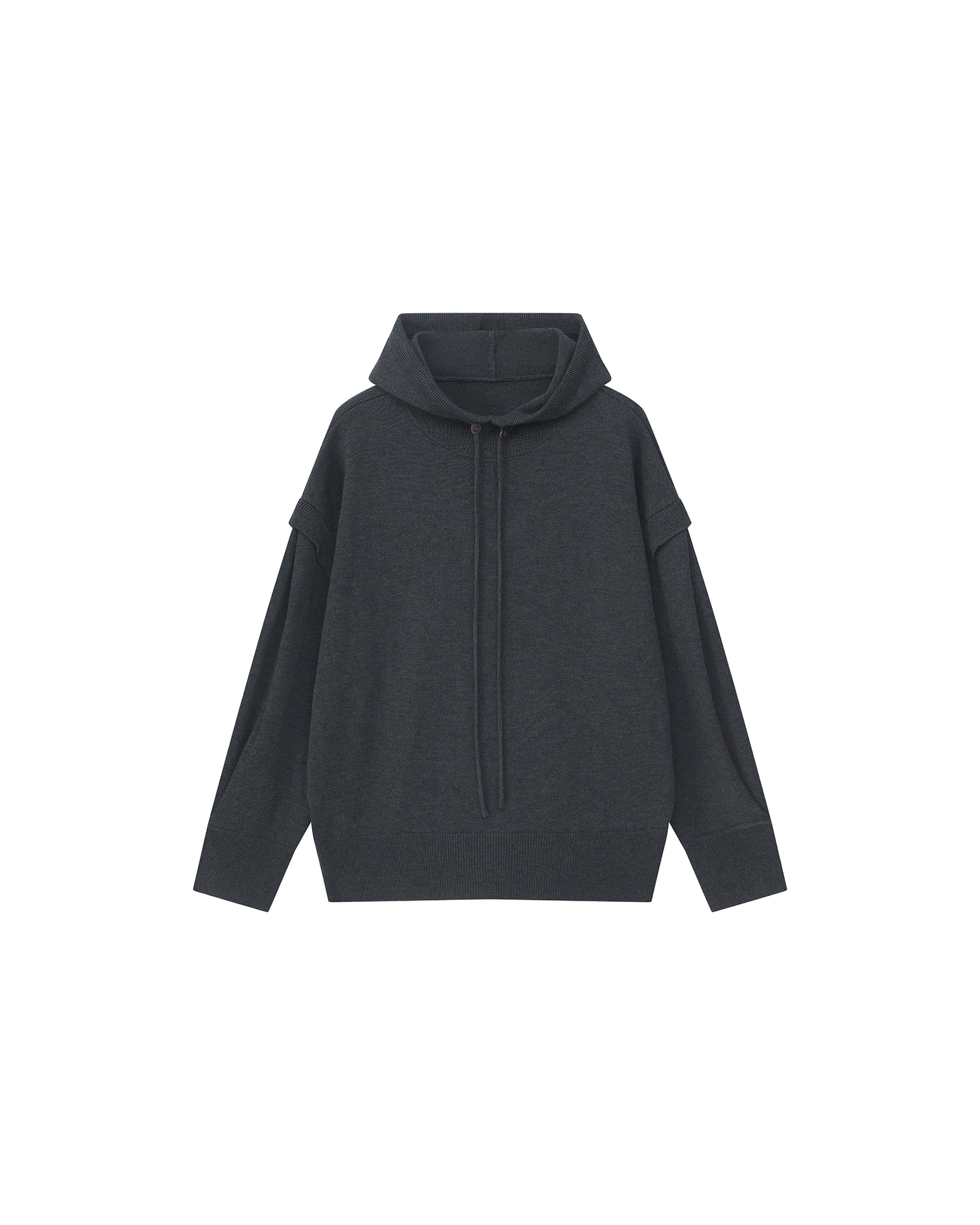 WOOL SILK HOODIE