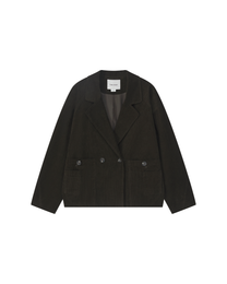 DOUBLE-BREASTED CORDUROY JACKET