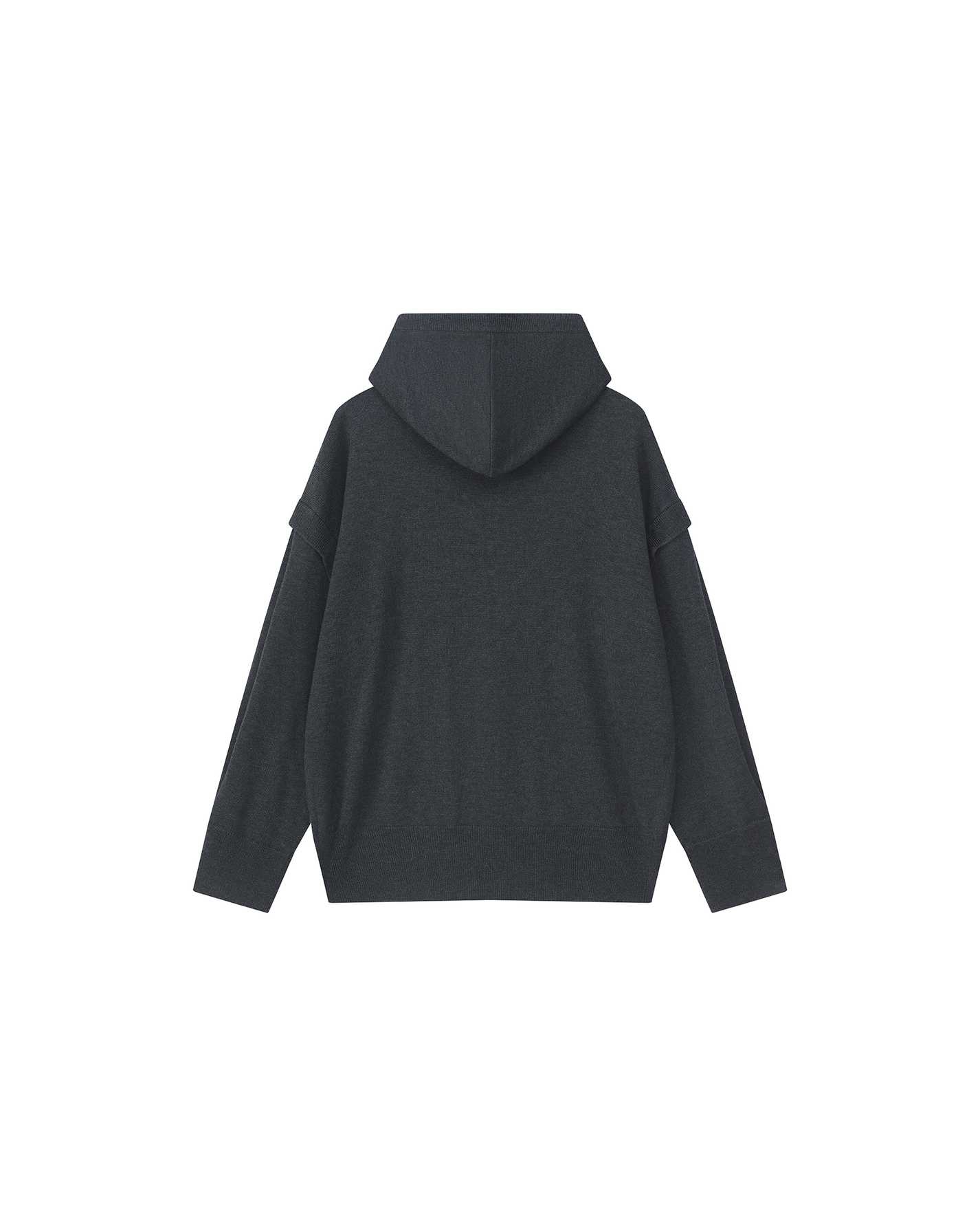 WOOL SILK HOODIE
