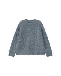WOOL MARLED SWEATER