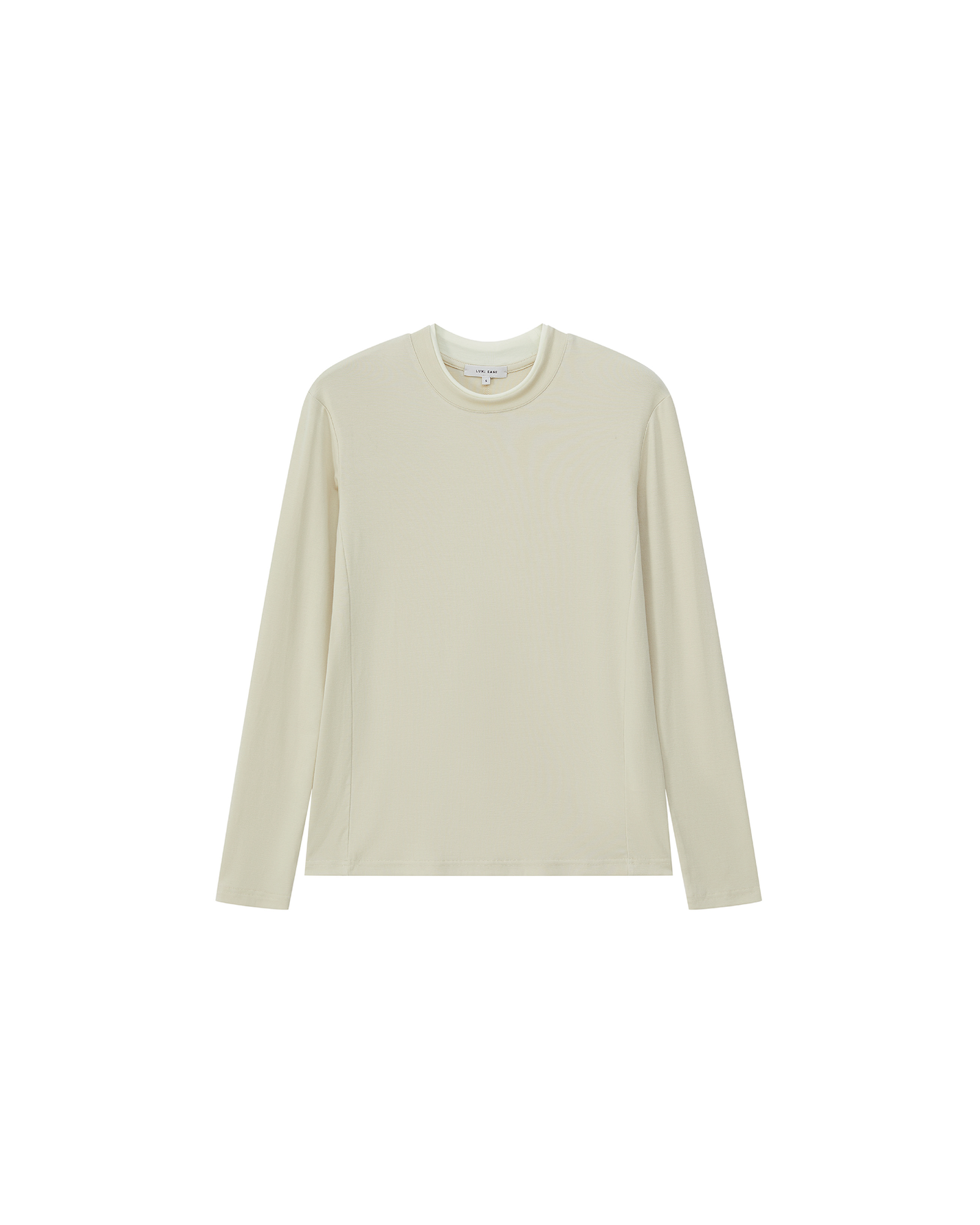 DOUBLE-COLLAR BASIC LAYERING TOP