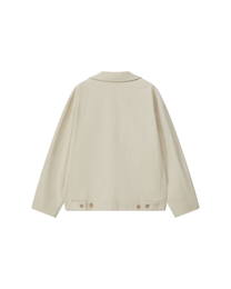 DOUBLE-BREASTED CORDUROY JACKET