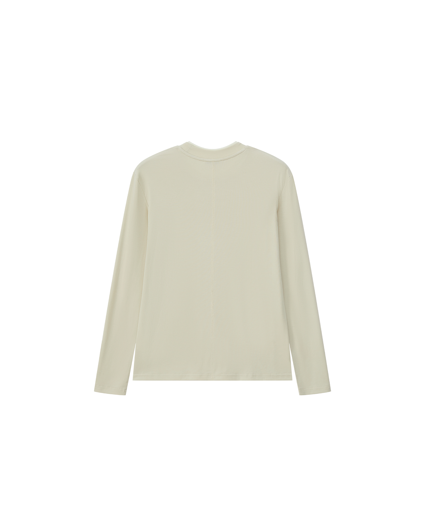 DOUBLE-COLLAR BASIC LAYERING TOP