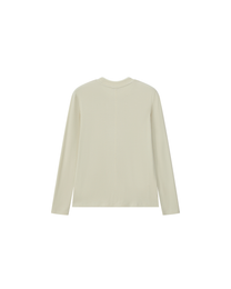 DOUBLE-COLLAR BASIC LAYERING TOP