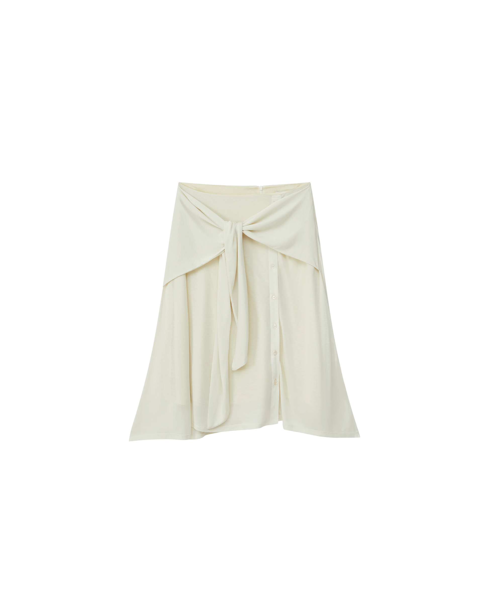 TWO-TONE VARIATION TIE SKIRT
