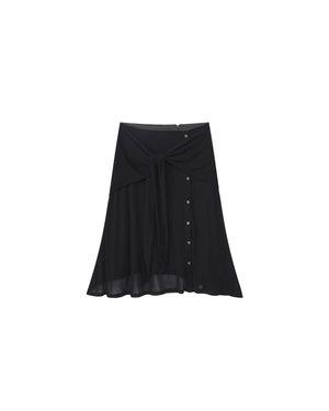 TWO-TONE VARIATION TIE SKIRT
