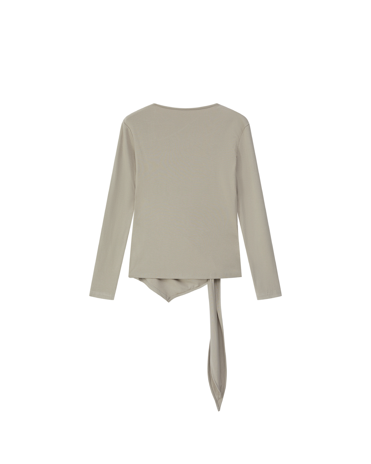 DRAPED TIE-STRAP TOP