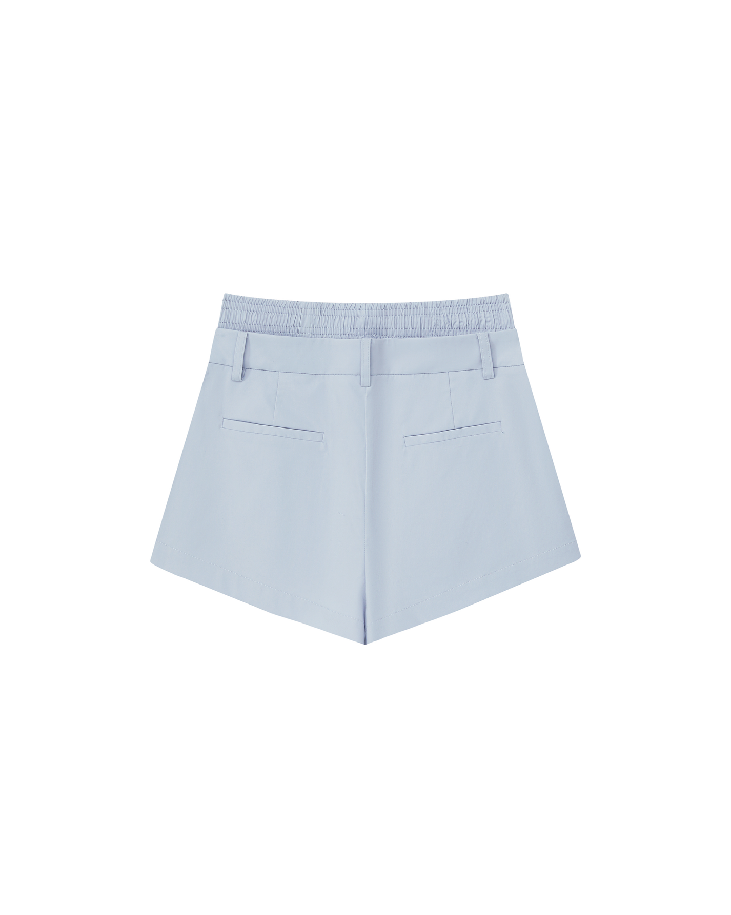 DUAL WAIST PLEATED SHORTS