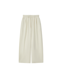 KNIT PLEATED SUIT PANTS