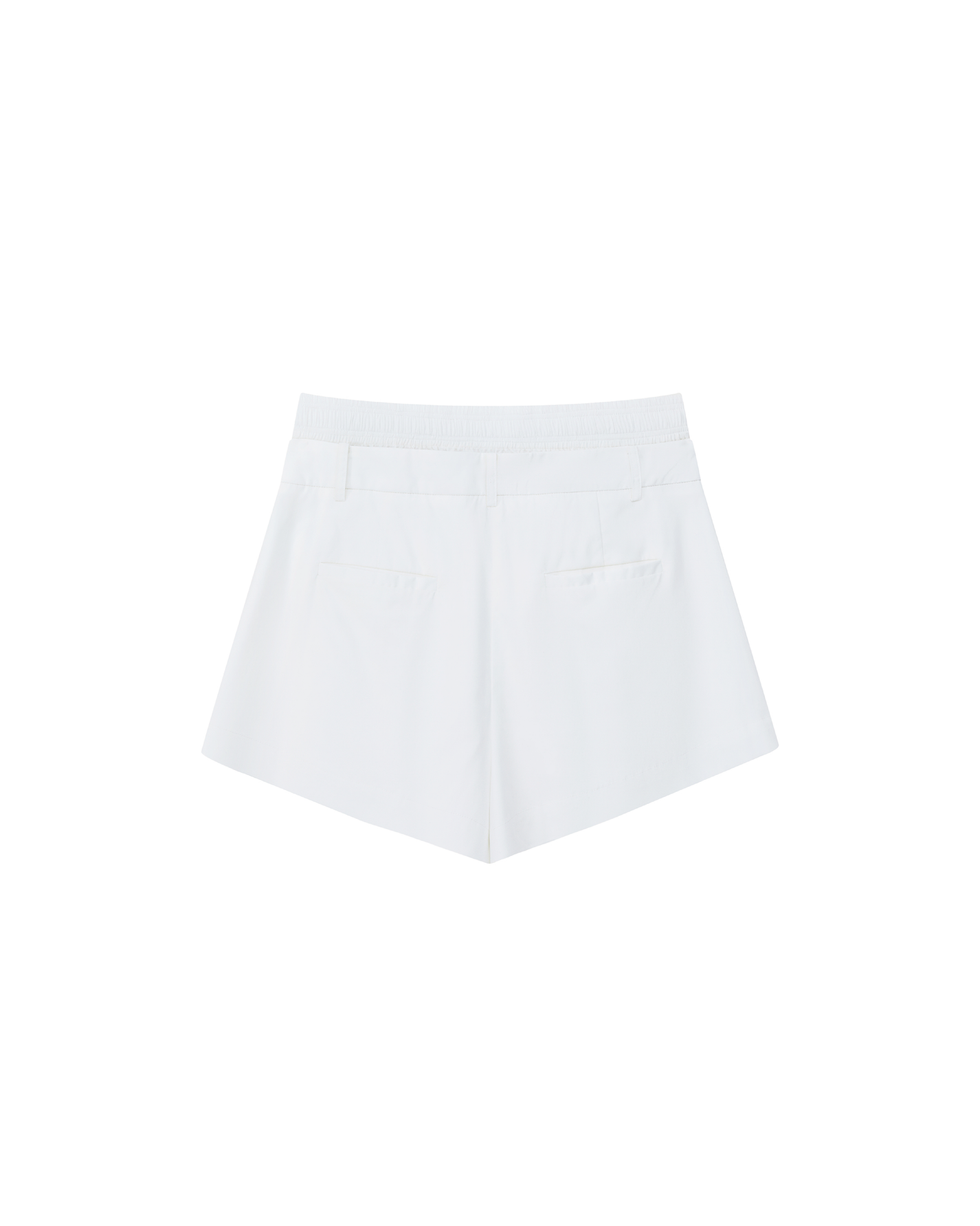 DUAL WAIST PLEATED SHORTS
