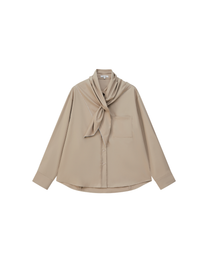 SHAWL LAYERED SHIRT