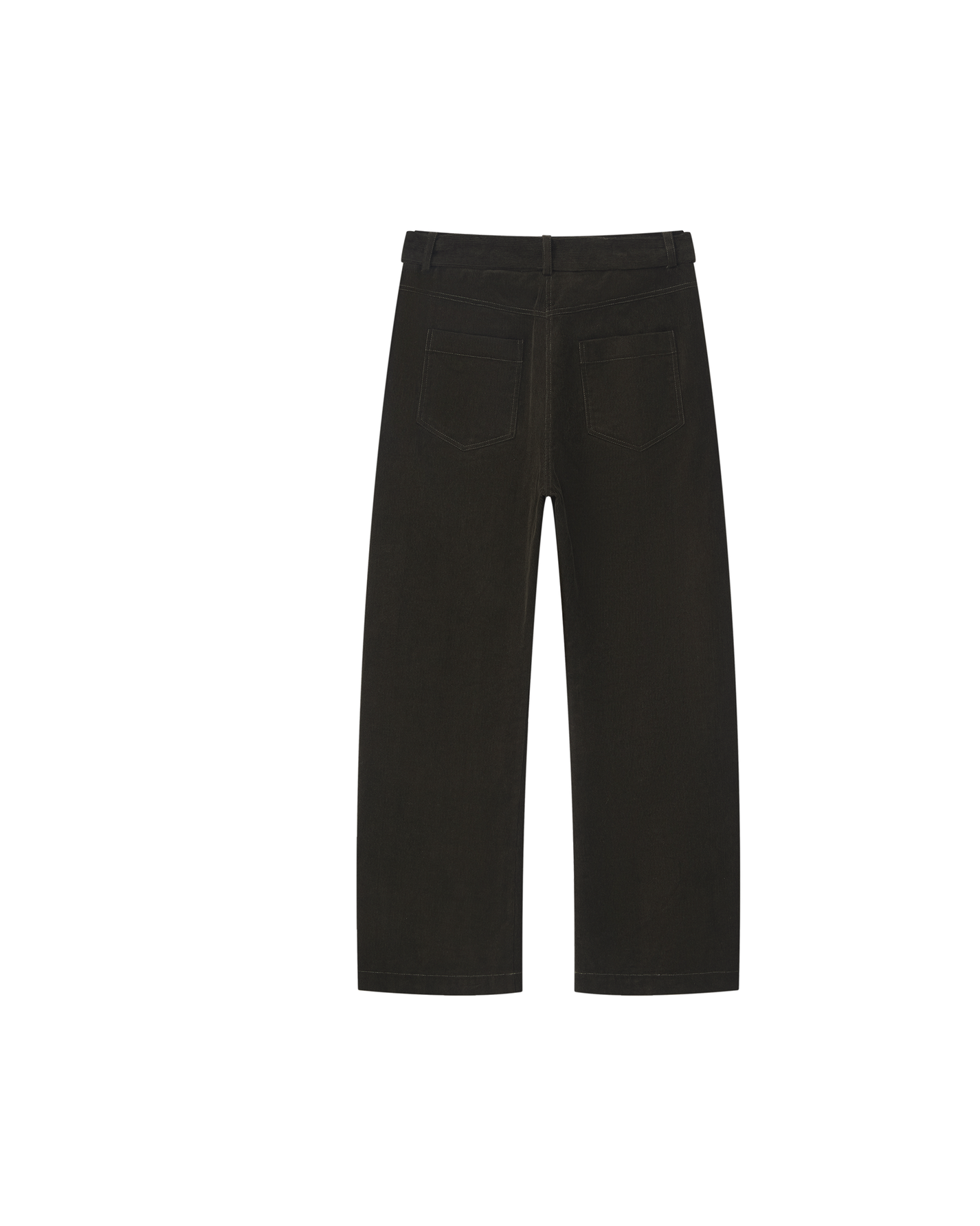 CORDUROY BELT TROUSERS