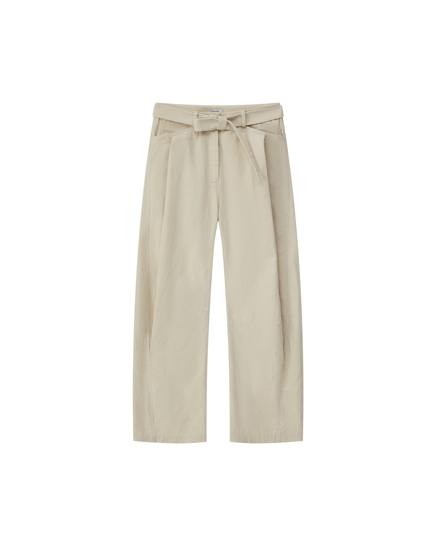 CORDUROY BELT TROUSERS
