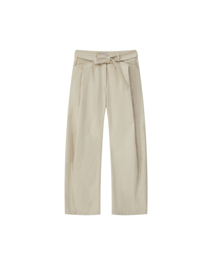 CORDUROY BELT TROUSERS