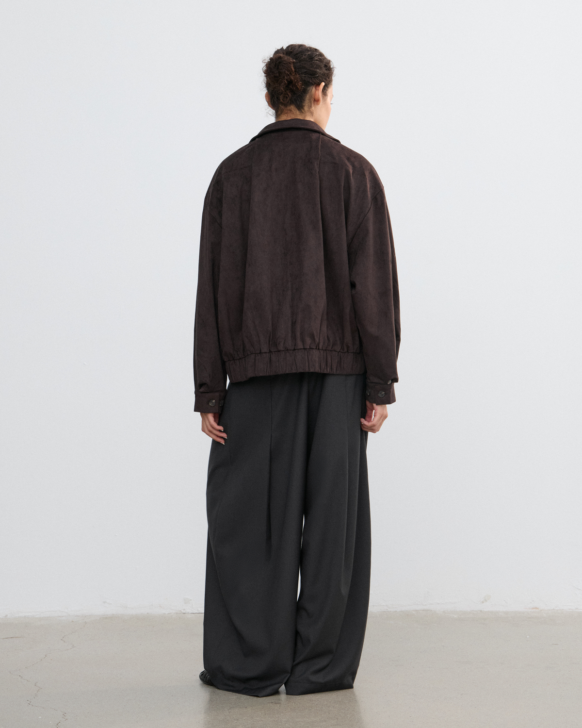 SUEDE MOTORCYCLE JACKET