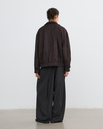 SUEDE MOTORCYCLE JACKET