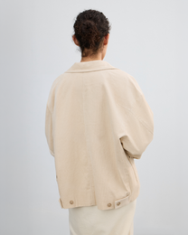 DOUBLE-BREASTED CORDUROY JACKET