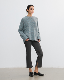 WOOL MARLED SWEATER