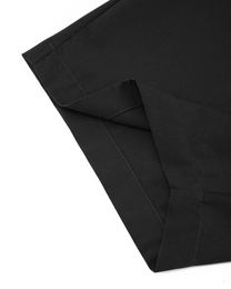 SCULPTED SKIRT-PANEL TROUSERS