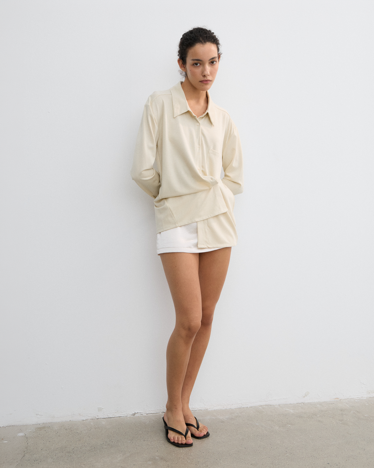 SLIM FIT KNIT SHIRT