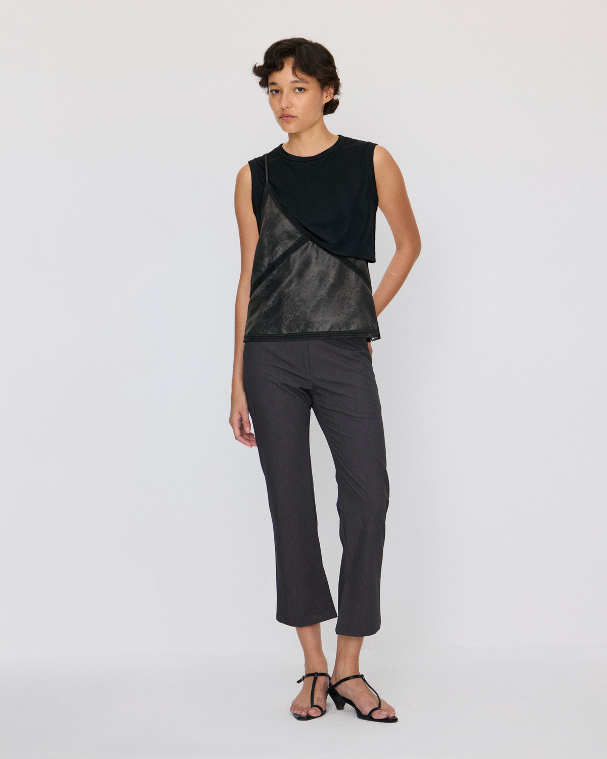 SATIN STRAP PANEL TANK