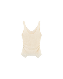 TWISTED SHEER LAYERED TANK