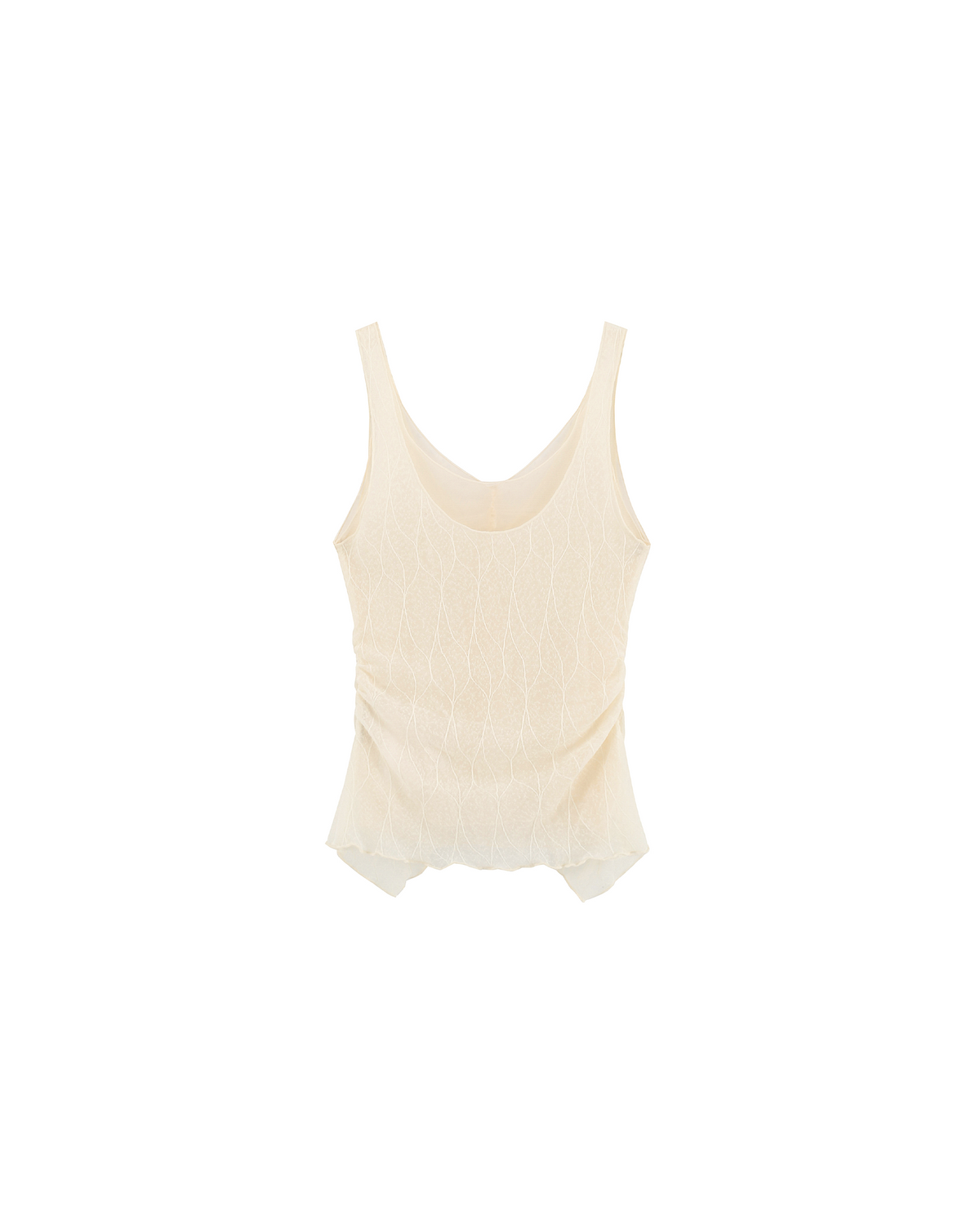 TWISTED SHEER LAYERED TANK