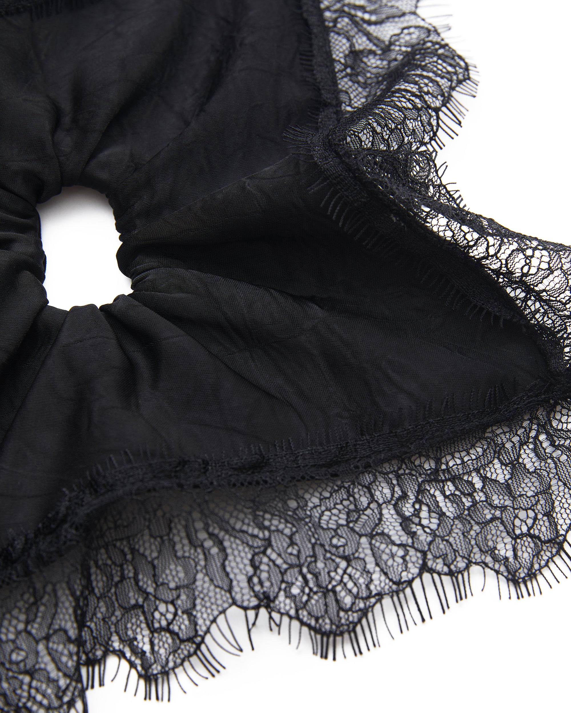 LACE HAIR SCARF TIE