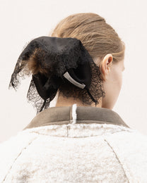 LACE HAIR SCARF TIE
