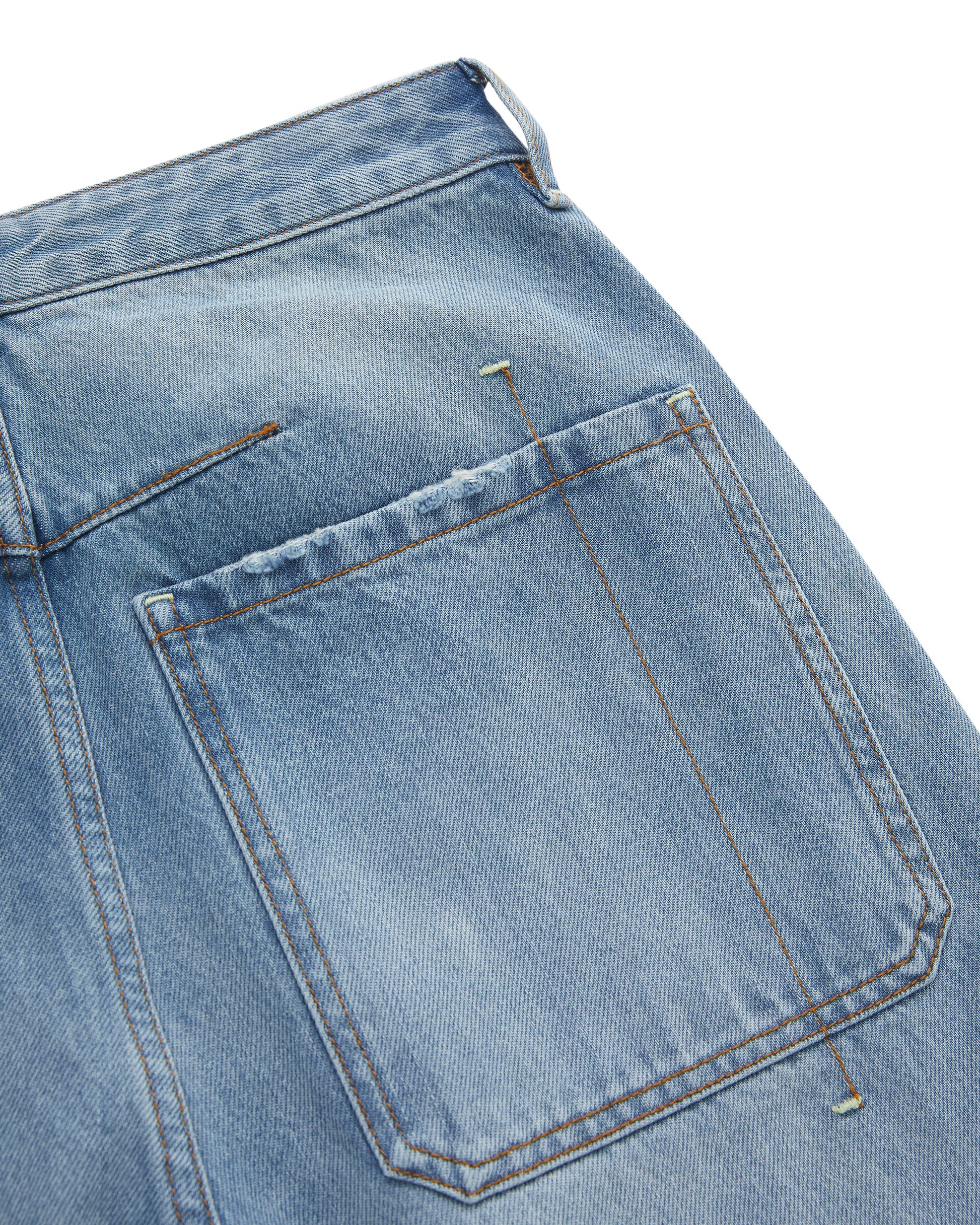 RELAX PLEATED JEANS