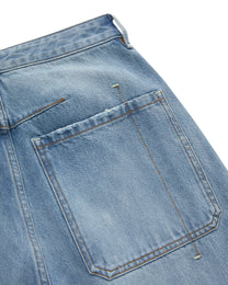 RELAX PLEATED JEANS