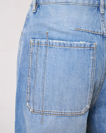 RELAX PLEATED JEANS