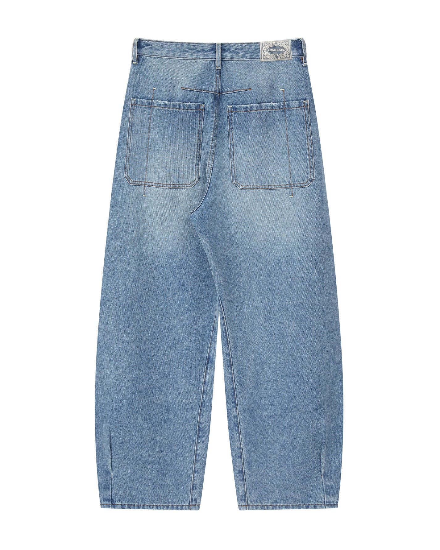 RELAX PLEATED JEANS