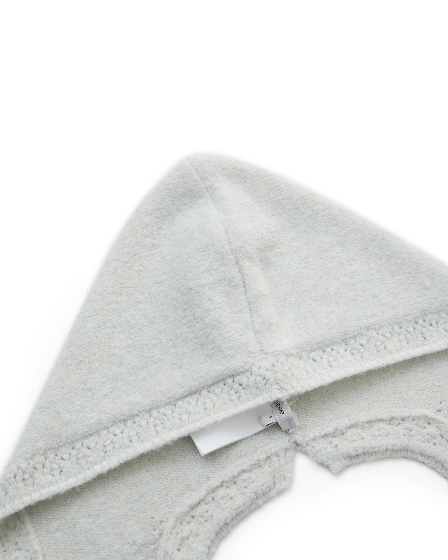 LACE WOOL AVIATOR SCARF HAT