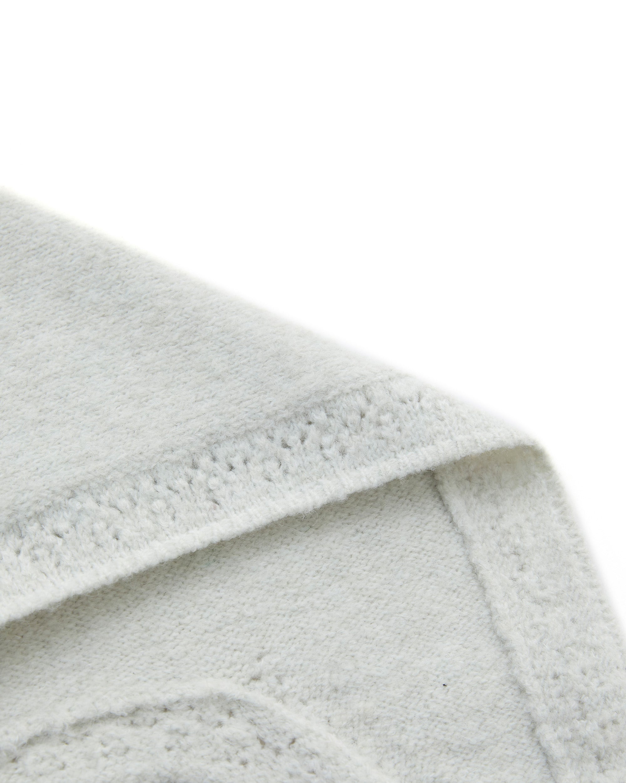 LACE WOOL AVIATOR SCARF HAT