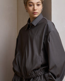 LUMI EMBROIDERY COACH JACKET